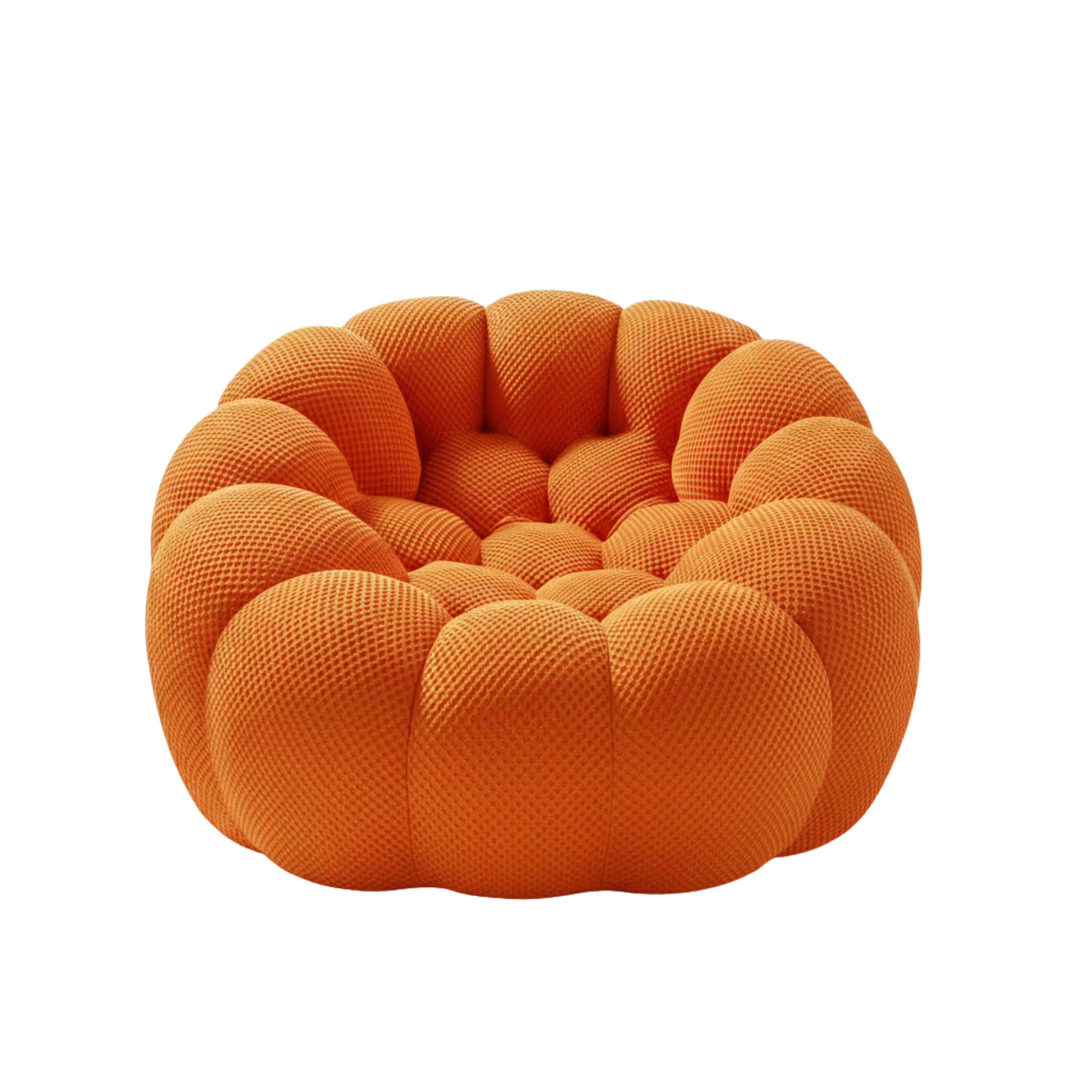 Bubbly Single Seater Sofa | 3D-Knit Sculptural Accent Lounge
