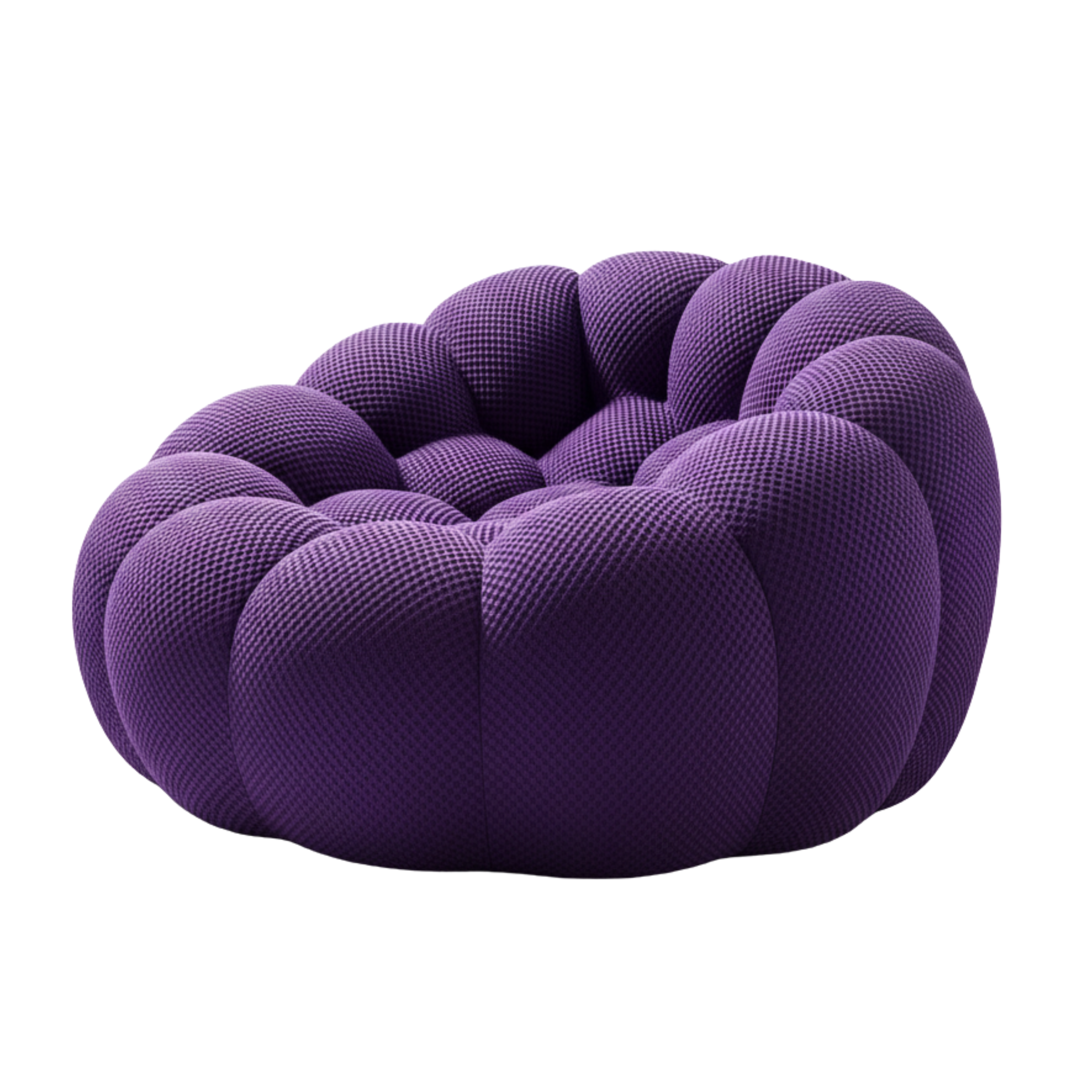 Bubbly Single Seater Sofa | 3D-Knit Sculptural Accent Lounge