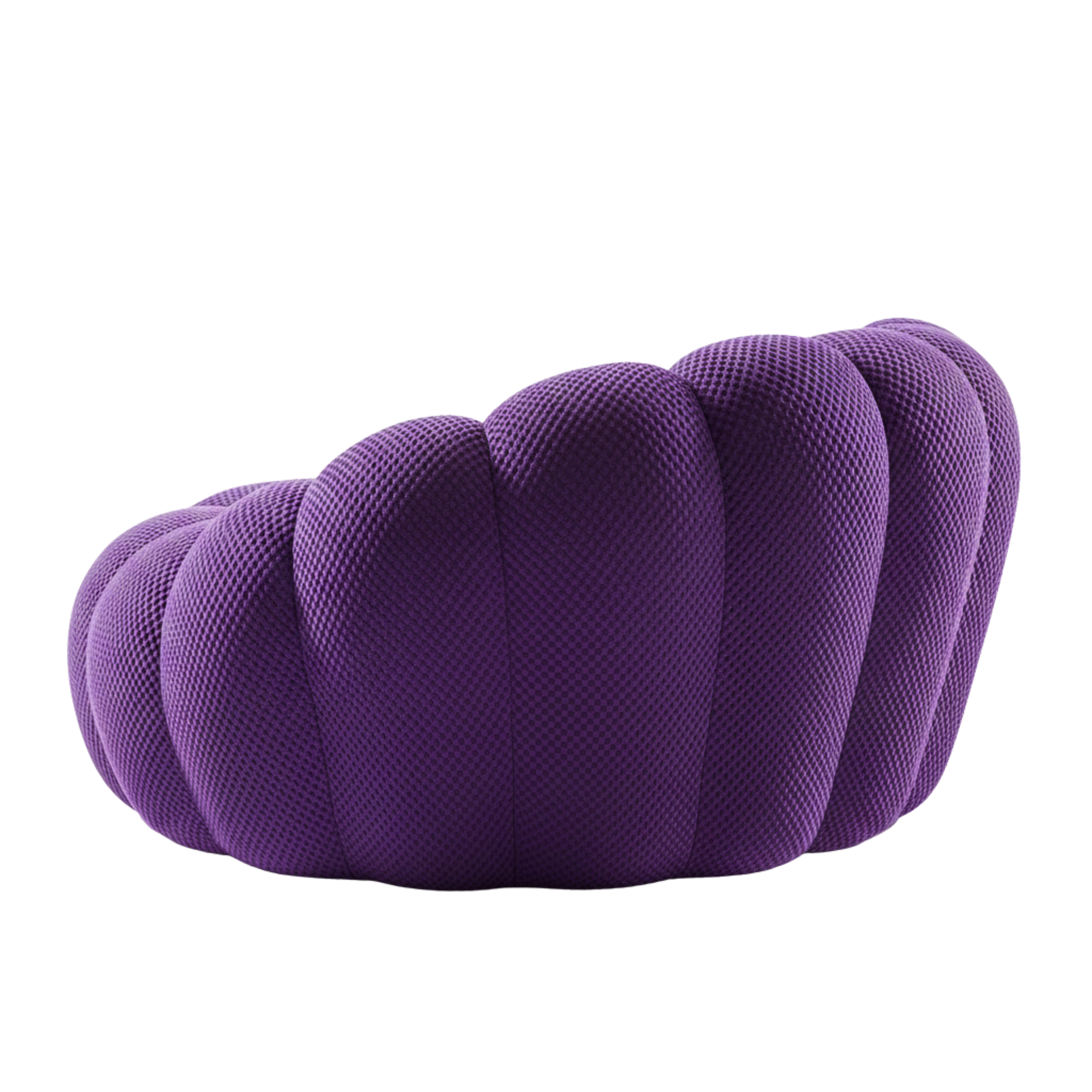 Bubbly Single Seater Sofa | 3D-Knit Sculptural Accent Lounge